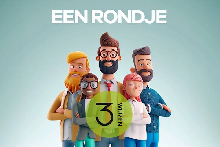 EEN RONDJE 3 WIJZEN. KOM JE OOK AF?